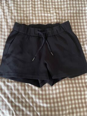 lululemon athletica black Drawstring Athletic Shorts